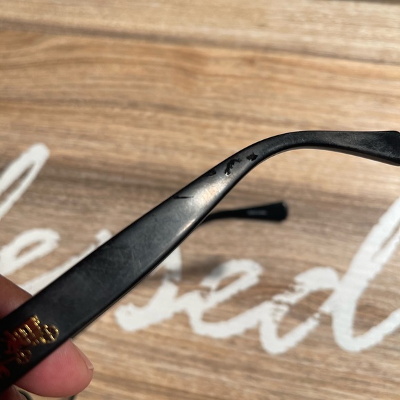 Coach Womens reading glasses black pre-owned - Picture 5 of 11